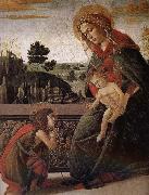 Our Lady of John son and salute Botticelli
